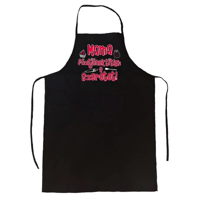 Mama Főztjének Titka a Szeretet Ajándék Kötény Mama Főztjének Titka a Szeretet Ajándék Kötény