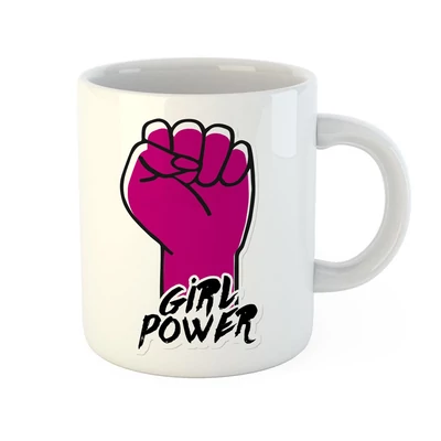 Girl Power Ajándék Bögre Nőnapra