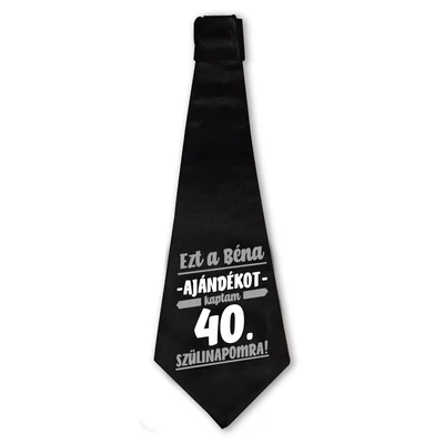 Ezt a Béna Ajándékot Kaptam 40. Szülinapomra! Szülinapi Nyakkendő