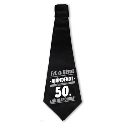 Ezt a Béna Ajándékot Kaptam 50. Szülinapomra! Szülinapi Nyakkendő