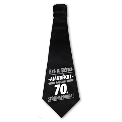 Ezt a Béna Ajándékot Kaptam 70. Szülinapomra! Szülinapi Nyakkendő