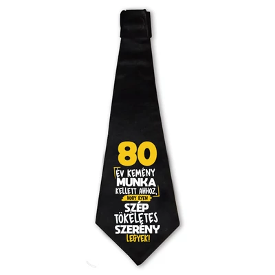 80 Év Kemény Munka Kellett... Szülinapi Ajándék Bögre
