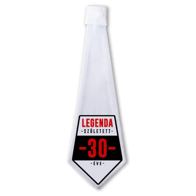 Legenda Született 30 Éve Ajándék Szülinapi Nyakkendő