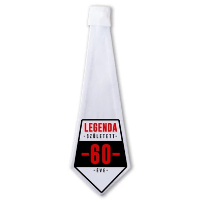 Legenda Született 60 Éve Ajándék Szülinapi Nyakkendő