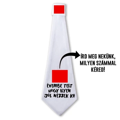 XXX Évembe Telt Hogy Ilyen Jól Nézzek Ki! Ajándék Szülinapi Nyakkendő