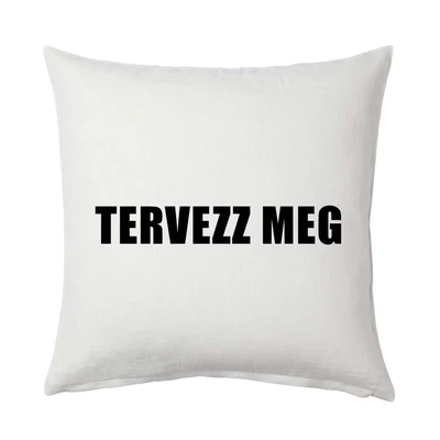 TERVEZZ MEG Párna (40*40 cm) - Fehér
