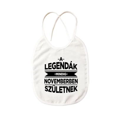 A Legendák Mindig Novemberben Születnek Ajándék Szülinapi Pártedli