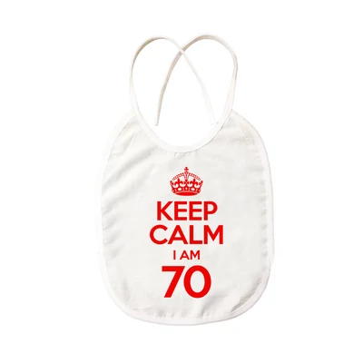 KEEP CALM, I'M 70 Szülinapi Ajándék Pártedli