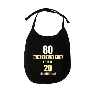 80 az új 20 - Vicces Ajándék Szülinapi Pártedli