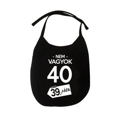 Nem Vagyok 40, Csak 39 + Áfa Ajándék Szülinapi Pártedli