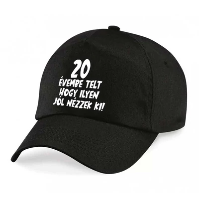 20 Évembe Telt... 2 Szülinapi Ajándék Baseball Sapka
