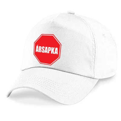 Ársapka Vicces Feliratú Ajándék Fehér Baseball Sapka