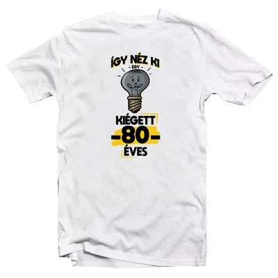 Így Néz Ki Egy Kiégett 80 Éves Vicces Ajándék Póló Szülinapra Így Néz Ki Egy Kiégett 80 Éves Vicces Ajándék Póló Szülinapra