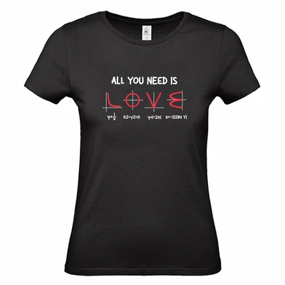 Szerelem Matematika Ajándék Póló Valentin napra