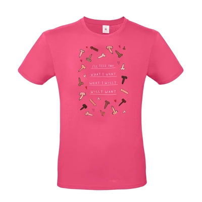 Willy Want U Ajándék Póló Valentin-napra