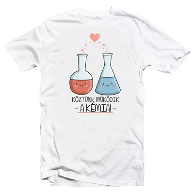 Köztünk Működik a Kémia Ajándék Póló