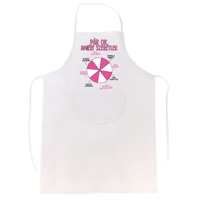 Pár Ok, Amiért Szeretlek Ajándék Kötény