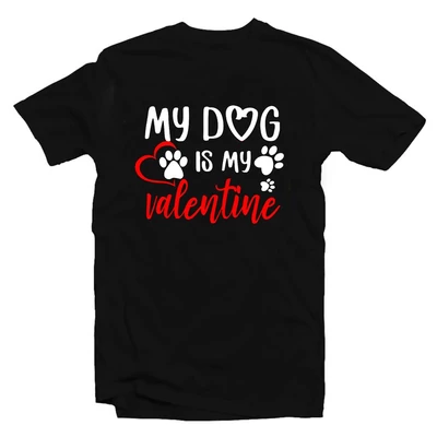 My Dog is My Valentine Szerelmes Póló