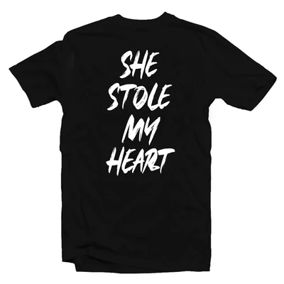 She Stole My Heart Szerelmes Póló Valentin-napra