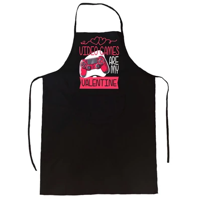 Videójáték a Valentinom Ajándék Kötény
