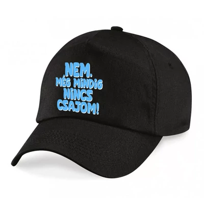 Nem. Még Mindig Nincs Csajom Vicces Baseball Sapka