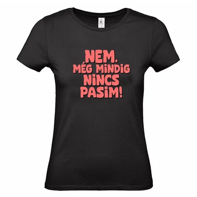 Nem. Még Mindig Nincs Pasim Vicces Ajándék Póló