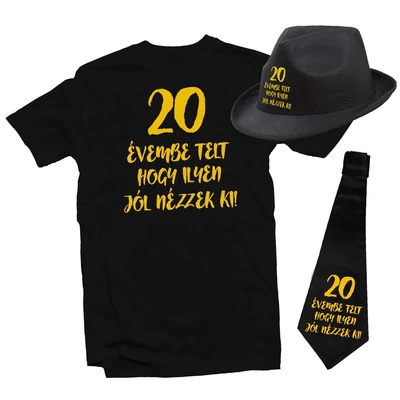 20 Évembe Telt Hogy Ilyen Jól Nézzek Ki! Szülinapi Ajándék Csomag - Közepes 20 Évembe Telt Hogy Ilyen Jól Nézzek Ki! Szülinapi Ajándék Csomag - Közepes