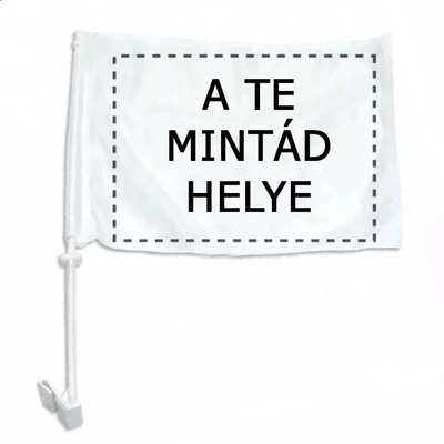 Saját Mintás Autós Zászló - 3990 Ft