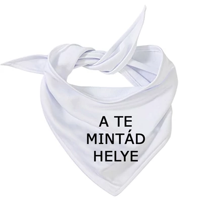 Saját Mintás Kutyakendő - 3990 Ft