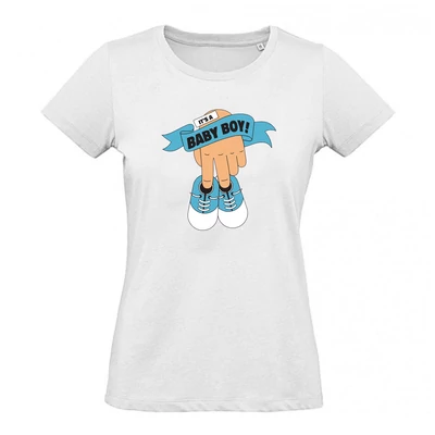 It's a Baby Boy Ajándék Póló Babaváró Bulira