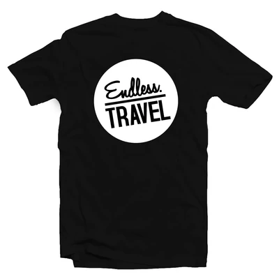 Endless. Travel. Utazós Feliratos Póló