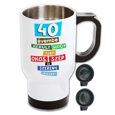 40 Évembe Került... Szülinapi Ajándék Utazó Bögre