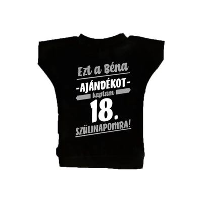 Ezt a Béna Ajándékot Kaptam 18. Szülinapomra! Szülinapi Üvegpóló