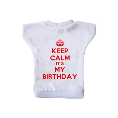 KEEP CALM, It's My Birthday Szülinapi Ajándék Üvegpóló KEEP CALM, It's My Birthday Szülinapi Ajándék Üvegpóló