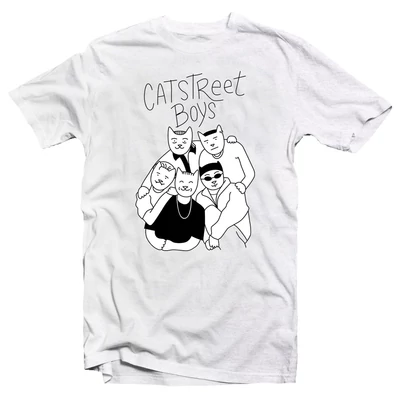 Catstreet Boys Vicces Ajándék Póló