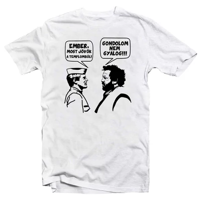 Ember, Most Jövök Ki a Templomból Gyalog Vicces Póló Ember, Most Jövök Ki a Templomból Gyalog Vicces Póló