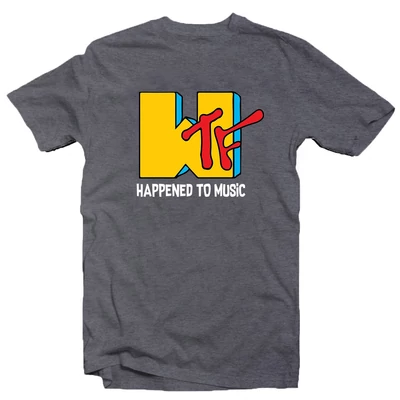 Wtf Happened to Music Vicces Ajándék Póló