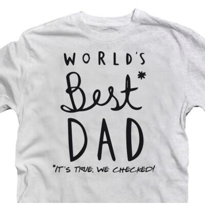 Kép 2/3 - World's Best Dad Ajándék Póló Apák Napjára 2