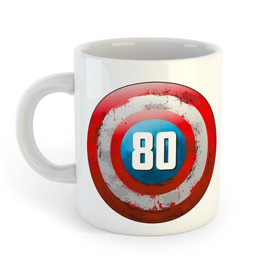 Kép 4/4 - 80 és a Legenda Folytatódik! Ajándék Szülinapi Bögre 2