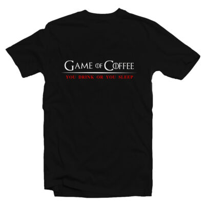 Kép 1/3 - Game of Coffee Geek Gamer Póló