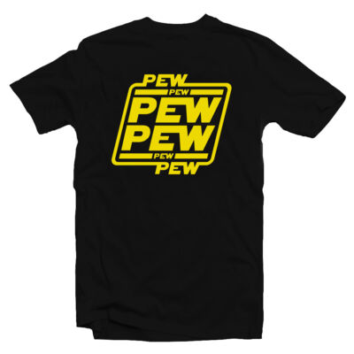 Kép 1/3 - Pew Pew Pew Star Wars Geek Gamer Póló