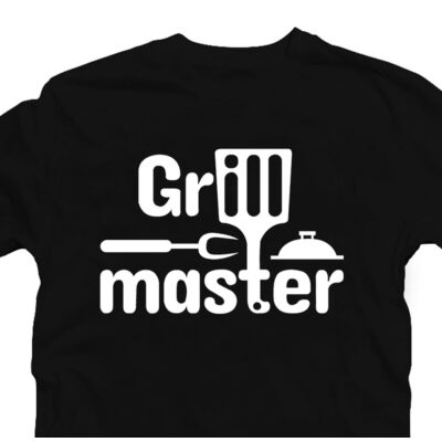 Kép 2/3 - Grillmaster - A Grill Mestere Ajándék Póló Grill Rajongóknak 2