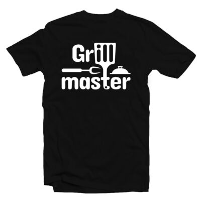 Kép 1/3 - Grillmaster - A Grill Mestere Ajándék Póló Grill Rajongóknak