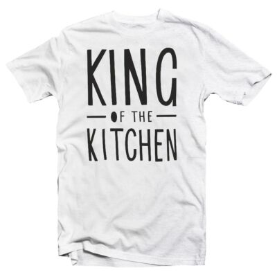 Kép 1/3 - King of the Kitchen - Konyha Királya Ajándék Póló