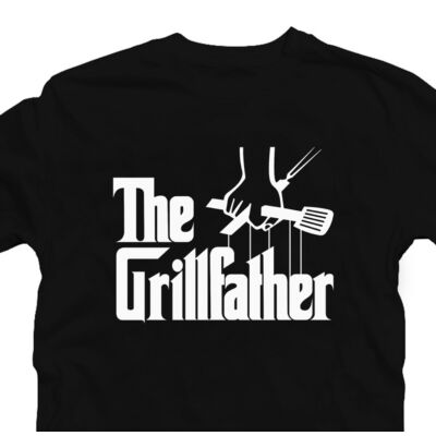 Kép 2/3 - The Grillfather Ajándék Póló Grill Rajongóknak 2