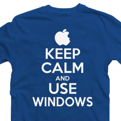 Kép 3/3 - Keep Calm And Use Windows Ajándék Póló 2