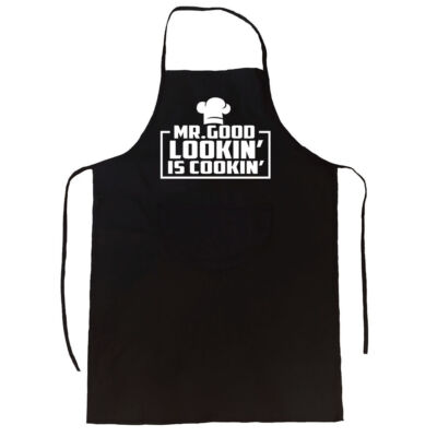 Kép 1/5 - Mr. Good Lookin is Cookin' Vicces, Tréfás Kötény