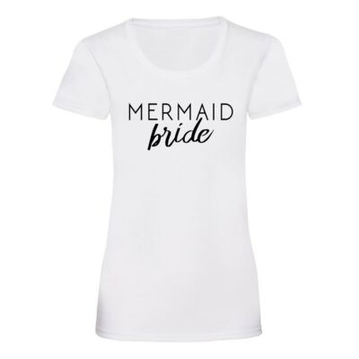 Kép 1/3 - Mermaid Bride Női Póló Lánybúcsúra