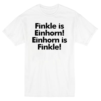 Kép 1/3 - Finkle is Einhorn, Einhorn is Finkle! Vicces Filmes Póló