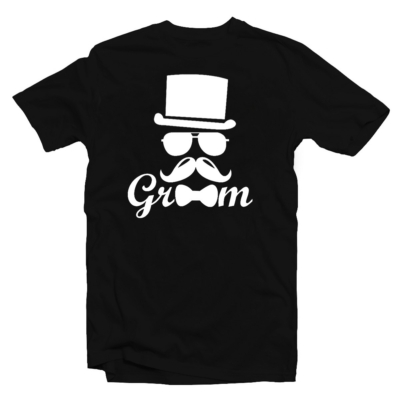 Kép 1/3 - Groom Top Hat' Legénybúcsú Party Póló